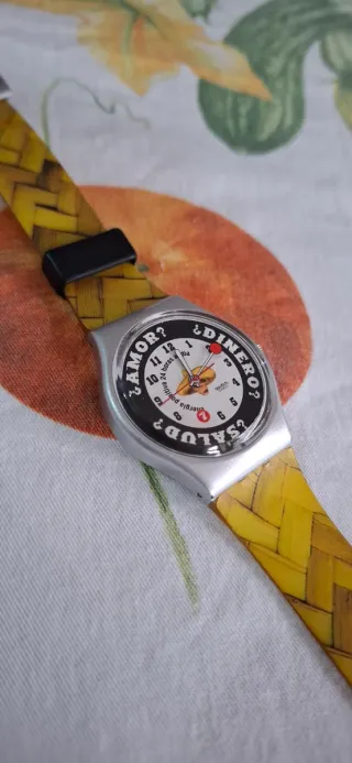 Orologio Swatch Amor? Dinero? Salud?