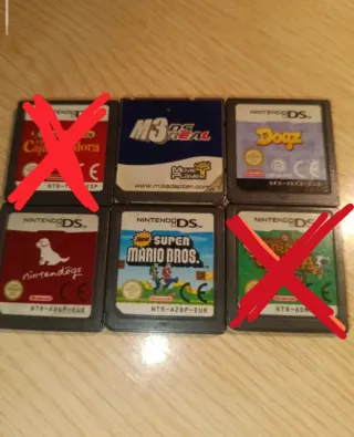 Juegos para DS y Cartucho
