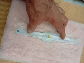 Reloj Inteligente Blanco y Negro