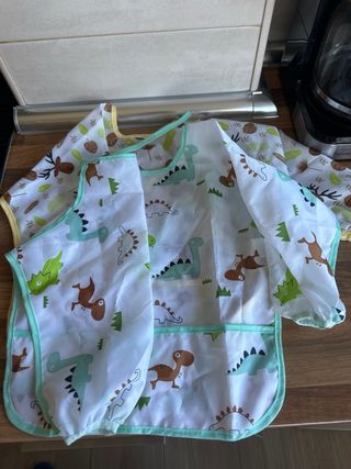 Lote Baberos Impermeables Infantiles