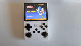 Consola Portátil R36S Blanca