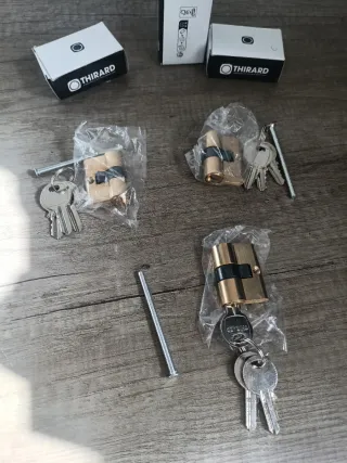 Cilindro seguridad S1000 Latona + 3 llaves