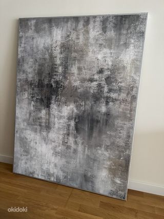 Cuadro abstracto hecho a mano