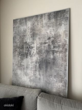 Cuadro abstracto hecho a mano