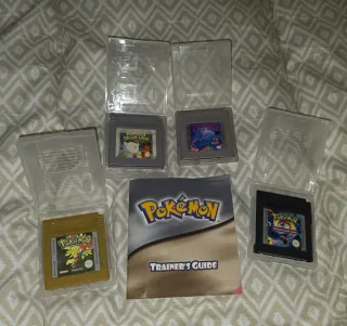 Pack Juegos Game Boy + Guía Pokémon