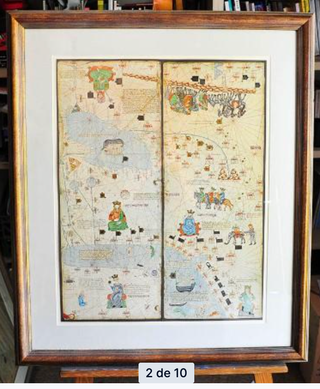 Mapamundi de los Cresques (Atlas catalán facsímil)