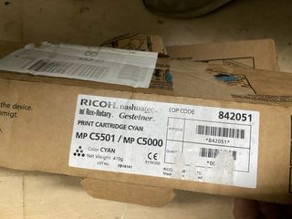 Tóner Ricoh MP C3501 (Lote 9 Uds)