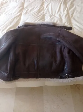 Cazadora Piel Chevignon Piloto Marrón