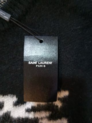 Jersey Saint Laurent Negro