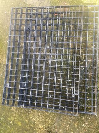 Rejillas metálicas para jardín