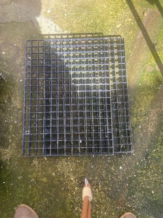 Rejillas metálicas para jardín