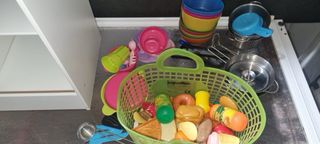 Cocinita de juguete para niños