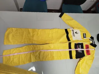 Disfraz infantil mono y gorra Renault