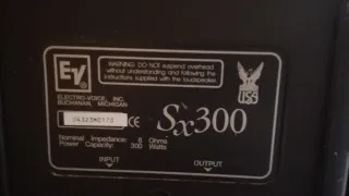Altavoz Electro-Voice SX300 300W 8 Ohms