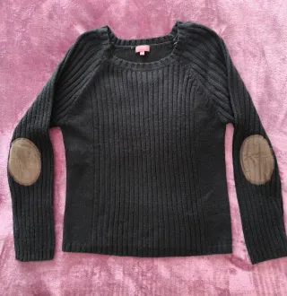 Jersey Trucco Lana Negro Talla M