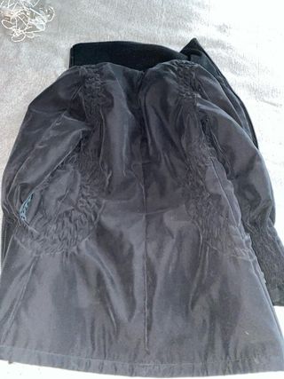 Abrigo skunkfunk negro