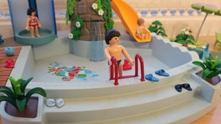 Playmobil Piscina con tobogán Ref 4858