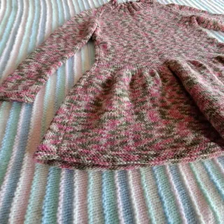 Vestido niña hecho a mano