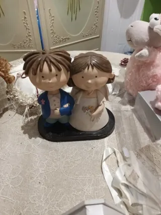 Figura de novios para tarta