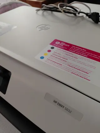 Ordenador portátil Lenovo e Impresora