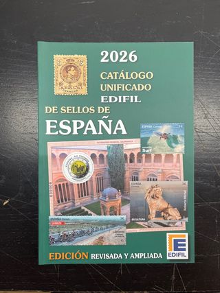 Catálogo Sellos España Edifil 2026