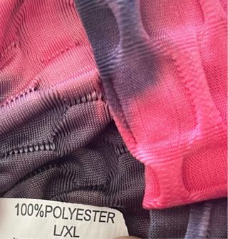 Calções Push Up Tie Dye Rosa e Preto