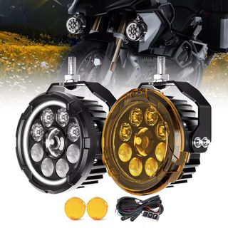 Par de faros LED nuevos, nunca montados, potencia