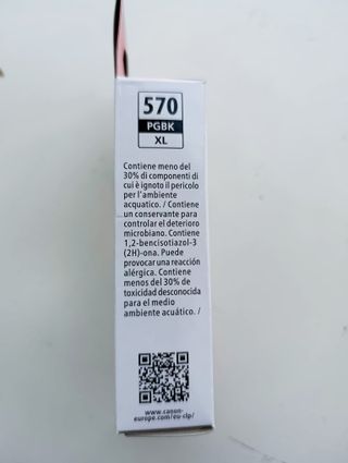 Cartucho Tinta Canon PIXMA 570 PGBK XL Negro