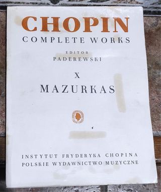6 Libros Partituras Chopin Complete Works Piano