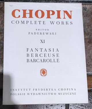 6 Libros Partituras Chopin Complete Works Piano
