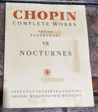 6 Libros Partituras Chopin Complete Works Piano