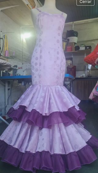 Traje de flamenca hecho a medida
