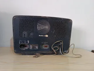 Radio Antigua Vintage Madera
