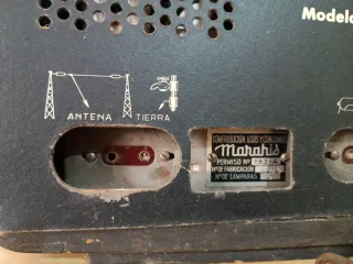 Radio Antigua Vintage Madera