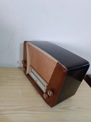 Radio Antigua Vintage Madera