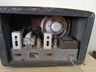 Radio Antigua Vintage Madera