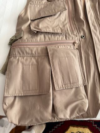 Chaleco Konix Multibolsillos Beige