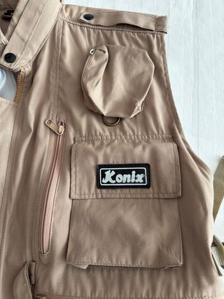 Chaleco Konix Multibolsillos Beige