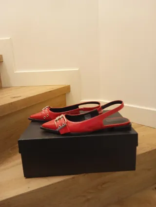 Zapatos rojos mujer