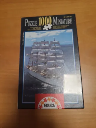 Puzzle 1000 Piezas Miniatura Barco
