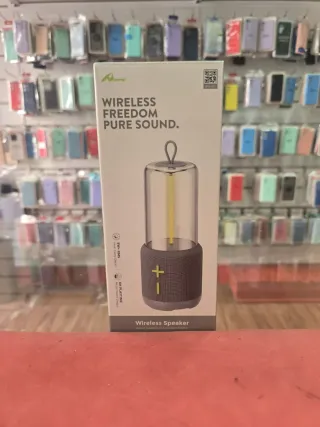 Altavoz Aomer Inalambrico Luz Ambiente Sonido Puro