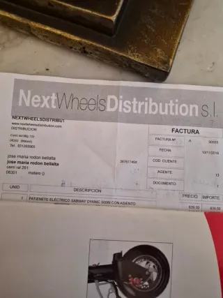 Patinete Eléctrico SABWAY