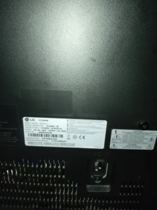 Televisor negro por mudanza están como nuevas