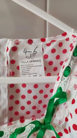 Traje/disfraz  Chulapa niña