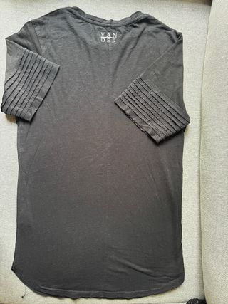 Camiseta negra diseño M