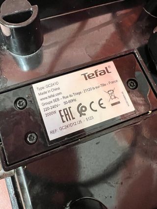 Tefal GC241D Grill Placas Antiadherentes