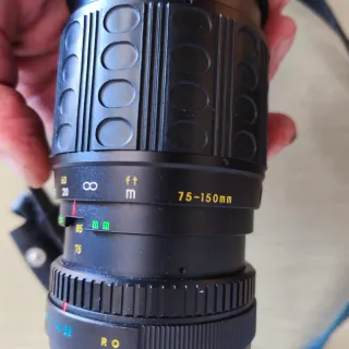 Objetivo Kinor MC 3,8/75-150Mm Canon FD