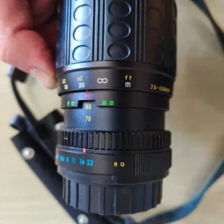Objetivo Kinor MC 3,8/75-150Mm Canon FD