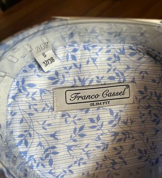 Camisa Franco Cassel Slim Fit Estampada