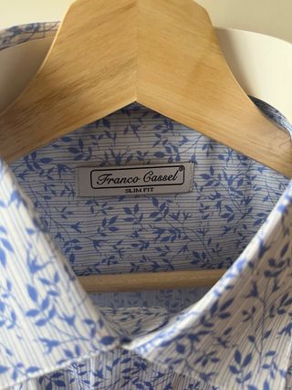 Camisa Franco Cassel Slim Fit Estampada